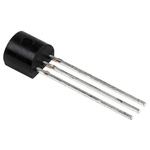 Microchip Voltage Temperature Sensor, Voltage Output, Through Hole Mount, Analogue, ±1°C, 3 Pins