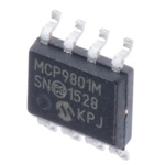 Microchip Temperature Converter, Digital Output, Surface Mount, Serial-I2C, SMBus, ±0.5°C, 8 Pins