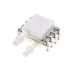 TE Connectivity Piezoresistive Pressure Sensor, 0.072psi Operating Max, PCB Mount, 8-Pin, 300psi Overload Max, Dual