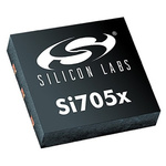 Silicon Labs Temperature Sensor, Digital Output, Surface Mount, Serial-I2C, ±0.4°C, 6 Pins