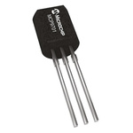 Microchip Voltage Temperature Sensor, Voltage Output, Through Hole Mount, Analogue, ±2°C, 3 Pins