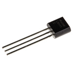 Texas Instruments Temperature Sensor, Voltage Output, Through Hole Mount, Analogue, ±3°C, 3 Pins