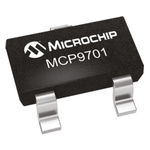 Microchip Voltage Temperature Sensor, Voltage Output, Surface Mount, Analogue, ±4°C, 3 Pins