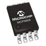 Microchip Temperature Converter, Digital Output, Surface Mount, Serial-I2C, SMBus, ±1°C, 8 Pins