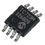 Microchip Temperature Sensor, Digital Output, Surface Mount, SPI, ±5°C, 8 Pins