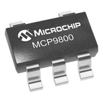 Microchip MCP9800 Series Digital Temperature Sensor, Current, Voltage Output, Surface Mount, I2C, SMBus, ±3°C, 5 Pins