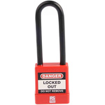 RS PRO 1-Lock Steel Safety Lockout, 6mm Shackle