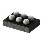 ams OSRAM Temperature and Humidity Sensor, Digital Output, Surface Mount, Serial, ±0.2°C, 6 Pins