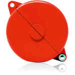 RS PRO Red 1-Lock Polypropylene Gate Valve Lockout, 127mm Attachment
