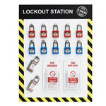 Spectrum Industrial 12 Padlock Lockout Station