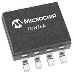 Microchip Temperature Sensor, Digital Output, Surface Mount, I2C, ±2°C