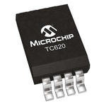 Microchip Temperature Sensor, Driver Output, Surface Mount, Serial, ±3°C, 8 Pins