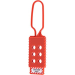 RS PRO 6-Lock Nylon Lockout Electrical Hasp, 6mm Shackle