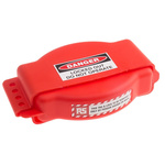 RS PRO 4-Lock PP Adjustable Gate Valve Lockout, 165mm Attachment
