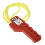 RS PRO 6-Lock Nylon Squeezer Multipurpose Cable Lockout