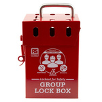 RS PRO 6 Padlock Lockout Station, 110 x 110 x 155mm