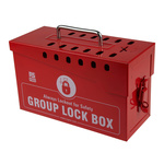 RS PRO 12 Padlock Lockout Station, 260 x 110 x 155 mm
