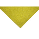 RS PRO Yellow Anti-Slip Flooring Glass Fibre Reinforced Plastic, Silicone Carbide Mat, Solid Finish 1.2m x 0.8m x 5mm