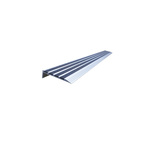 RS PRO Black Stair Nosing Aluminum, Quartz Sand Nosing 900mm x 76mm x 5mm