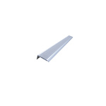 RS PRO Grey Stair Nosing Aluminum, PVC Nosing 900mm x 70mm x 5mm