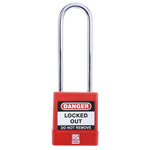 RS PRO 1-Lock Steel Safety Lockout, 5mm Shackle