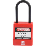 RS PRO 1-Lock Nylon Safety Lockout, 5mm Shackle