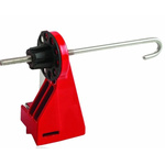 RS PRO Red 1-Lock Brass, Stainless Steel Ball Valve Lockout
