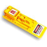 RS PRO Yellow 1-Lock ABS, Polycarbonate Fuse Lockout