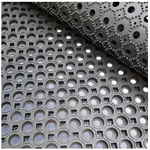 RS PRO Rubber Anti-Fatigue Mat, 1m x 1.5m x 22mm