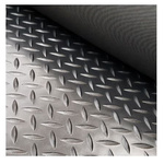 RS PRO Black Anti-Slip Flooring Rubber Roll 500mm x 500mm x 14mm