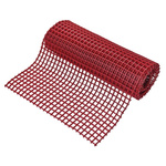 Coba Europe Red Anti-Slip PVC Mat, Holes Finish 5m x 0.6m x 12mm