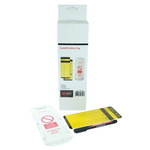 Spectrum Industrial TG02 Series White Safety Forklift Tag, English Language, 21Each per Pack