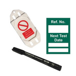 Spectrum Industrial TG60 Series White Safety Kit, English Language, 61Each per Pack