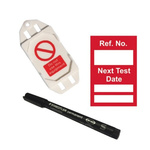 Spectrum Industrial TG60 Series White Safety Kit, English Language, 61Each per Pack