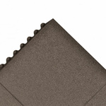 Notrax Black Anti-Slip Flooring Nitrile Rubber Heavy Duty Modular Rubber Mat 91cm x 91cm x 19mm