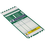 ScaffTag Safety Scaffolding Tag, English Language, 10 per Pack
