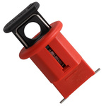 Brady Red 1-Lock Glass Fibre Reinforced Plastic, Stainless Steel Universal Circuit Breaker Lockout, 7mm Shackle