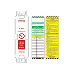 Brady Safety Ladder Tag, French Language, 1 per Pack