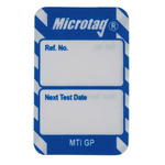Brady White on Blue Safety Inspection Tag, English Language, 20 per Pack
