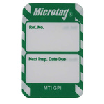 Brady White on Green Safety Inspection Tag, English Language, 20 per Pack