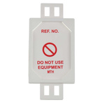 Brady Safety Prohibition Tag, English Language, 1 per Pack