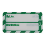 Brady White on Green Safety Inspection Tag, English Language, 20 per Pack