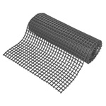 Coba Europe Black Anti-Slip PVC Mat, Holes Finish 5m x 0.6m x 12mm