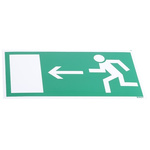 PET Emergency Exit Left Non-Illuminated Emergency Exit Sign