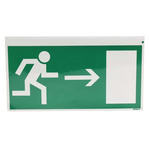 PET Emergency Exit Right Non-Illuminated Emergency Exit Sign
