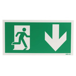PVC FIRE EXIT With Pictogram Only, Exit Sign
