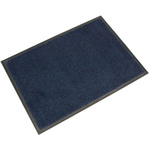 Coba Europe COBAwash Anti-Slip, Door Mat, Carpet, Indoor Use, Black/Blue, 0.85m 1.2m 8mm