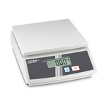 Kern Weighing Scale, 6kg Weight Capacity Type C - European Plug, Type G - British 3-pin, With RS Calibration