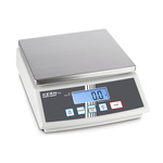 Kern Weighing Scale, 30kg Weight Capacity Type C - European Plug, Type G - British 3-pin, With RS Calibration