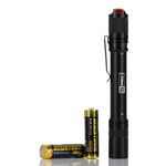 RS PRO LED Torch Black 375 lm